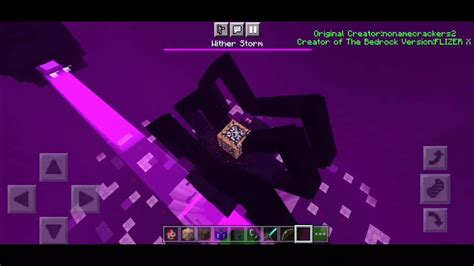 Cracker’s Wither Storm Addon (1.20, 1.19) – MCPE/Bedrock Mod.